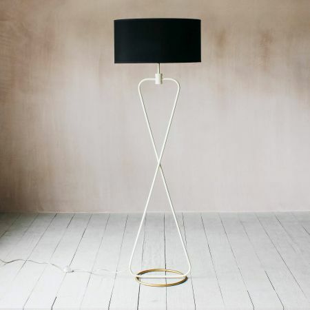 Laurent Ivory Floor Lamp