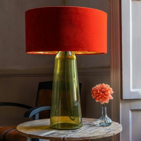 Gianni Tall Green Table Lamp