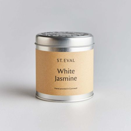 White Jasmin Tin Candle