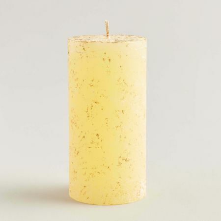 Inspritus Gold Marbled Pillar Candle