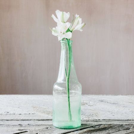 Tall Spring Green Vase