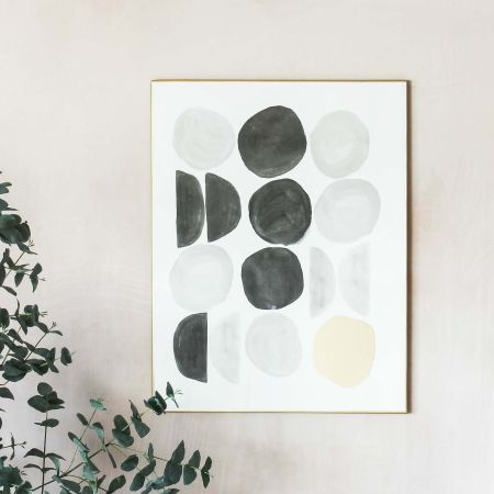 Large Abstract Shapes Print