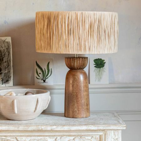Samba Wooden Table Lamp