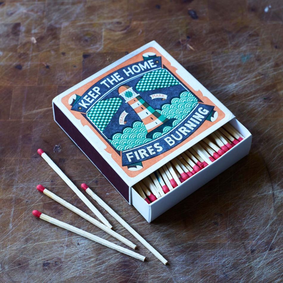 Home Fires Burning Matches