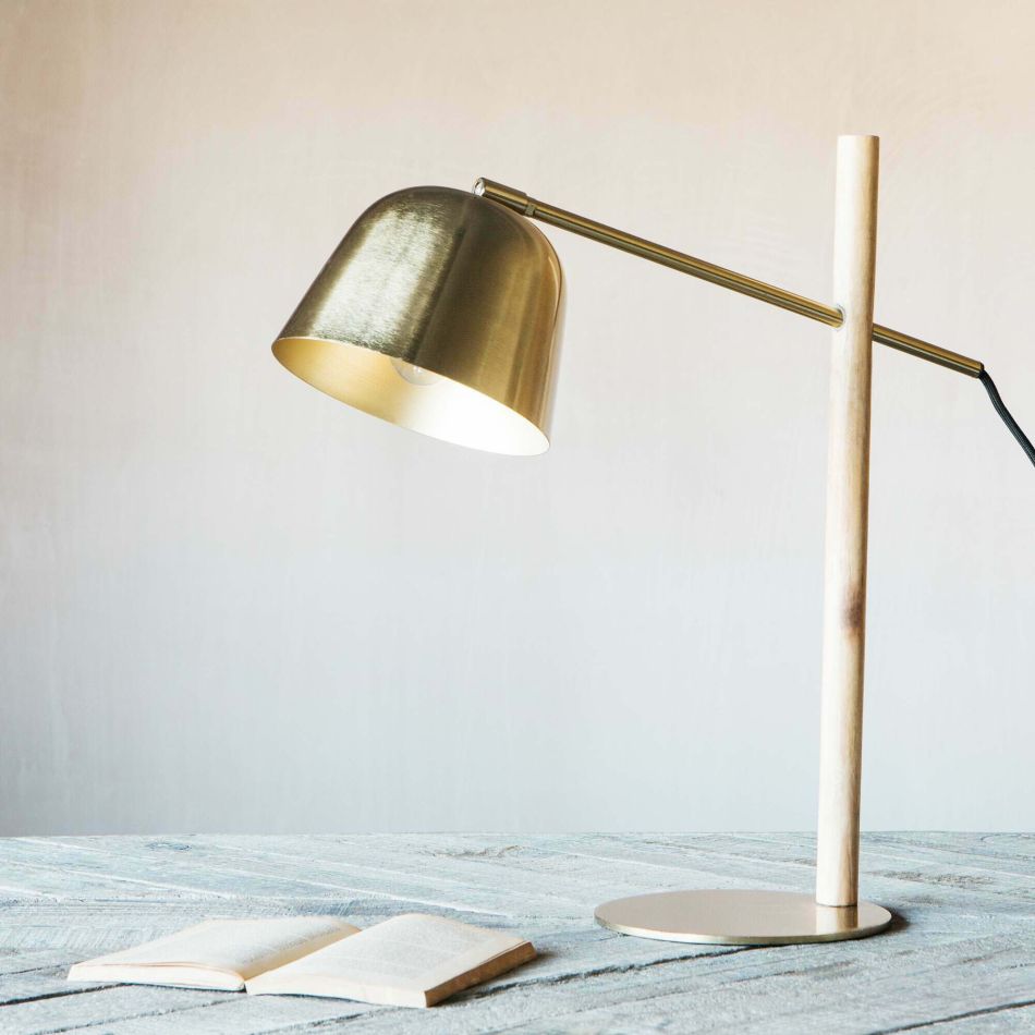 Cooper Brass Table Lamp
