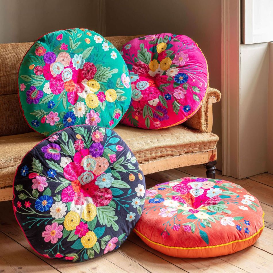 Bouquet Large Round Seat Pads