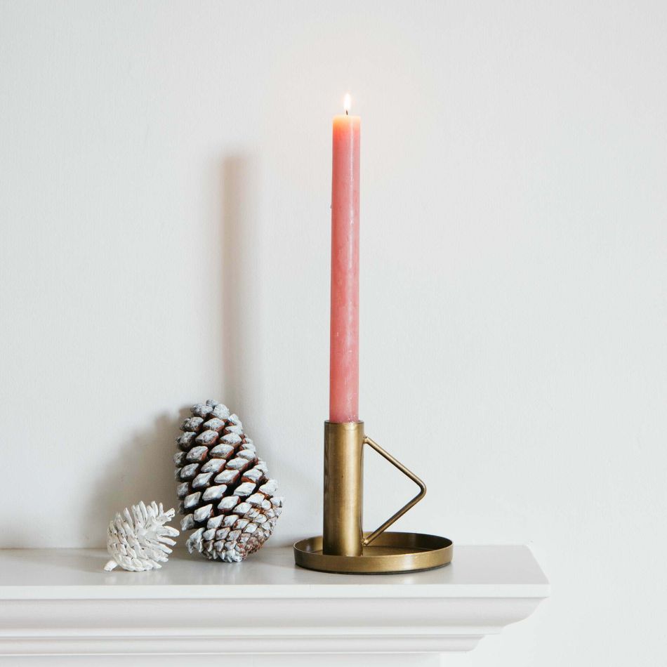 Triangle Handle Candle Holder