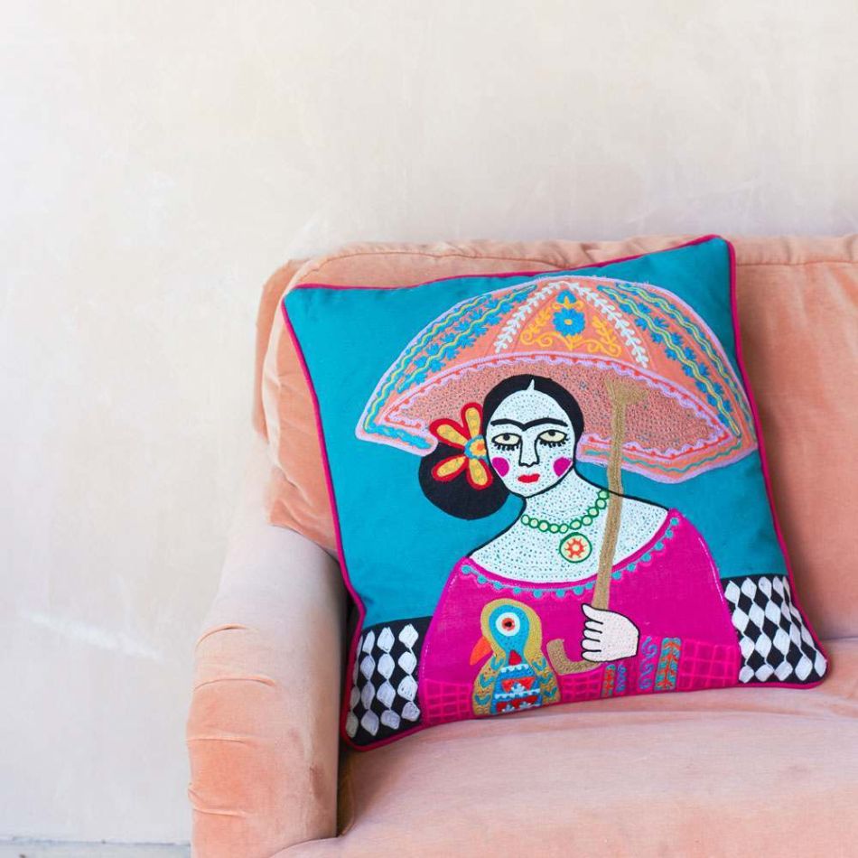 Mexicana Umbrella Cushion