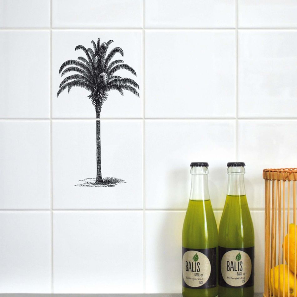 Palm Tree Tile Stickers