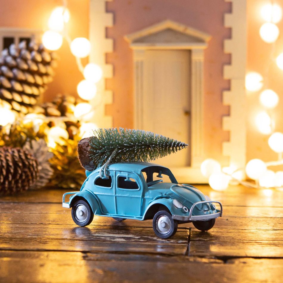 Beetle with Christmas Tree