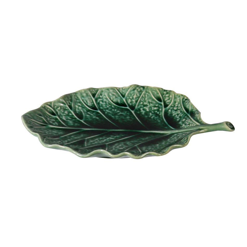 Green Cabbage Leaf Dish