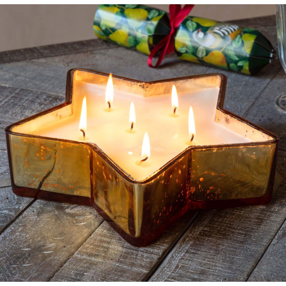 Large Star Balsam Cedar Candle