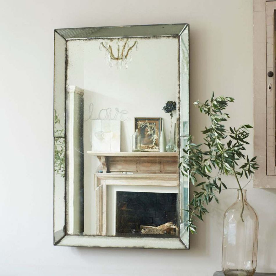 Antiqued Venetian Mirror Graham Green, Antiqued Glass Mirrors Uk