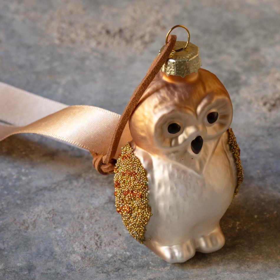 Otis Owl Christmas Tree Decoration