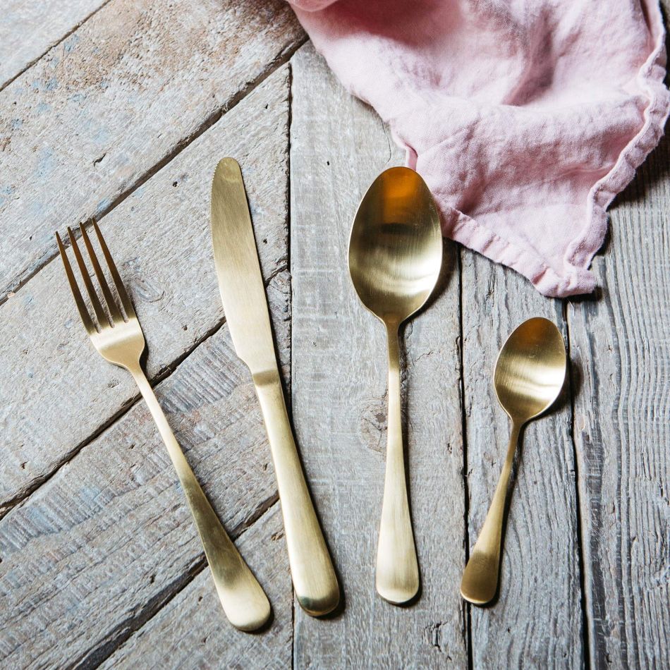 Gold Cutlery Set of Four