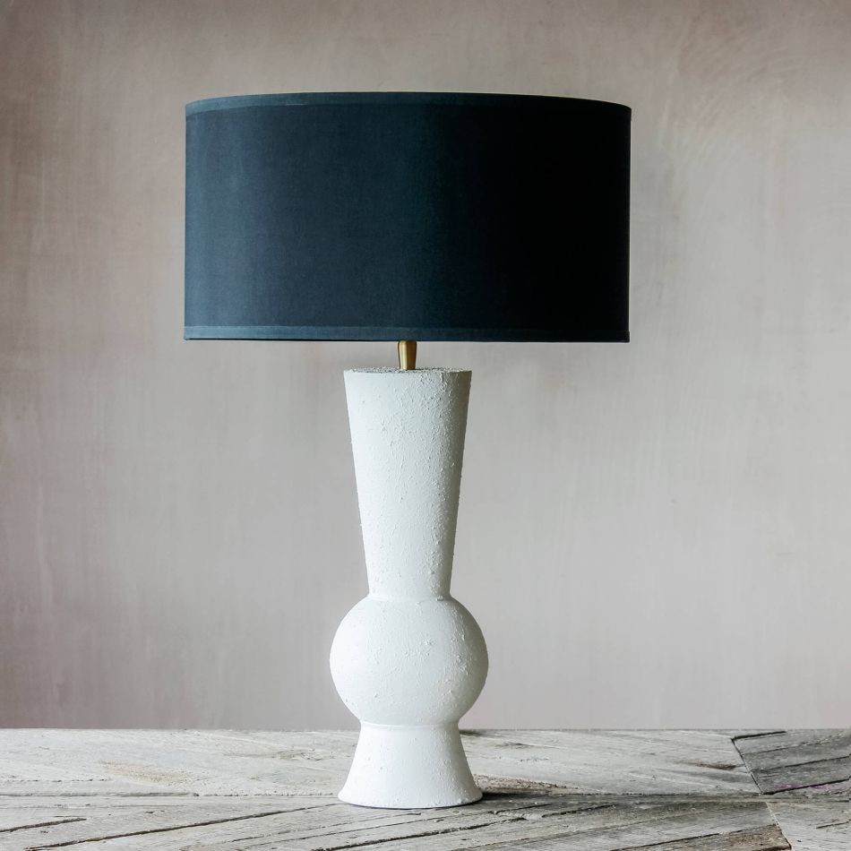 Hecto White Table Lamp