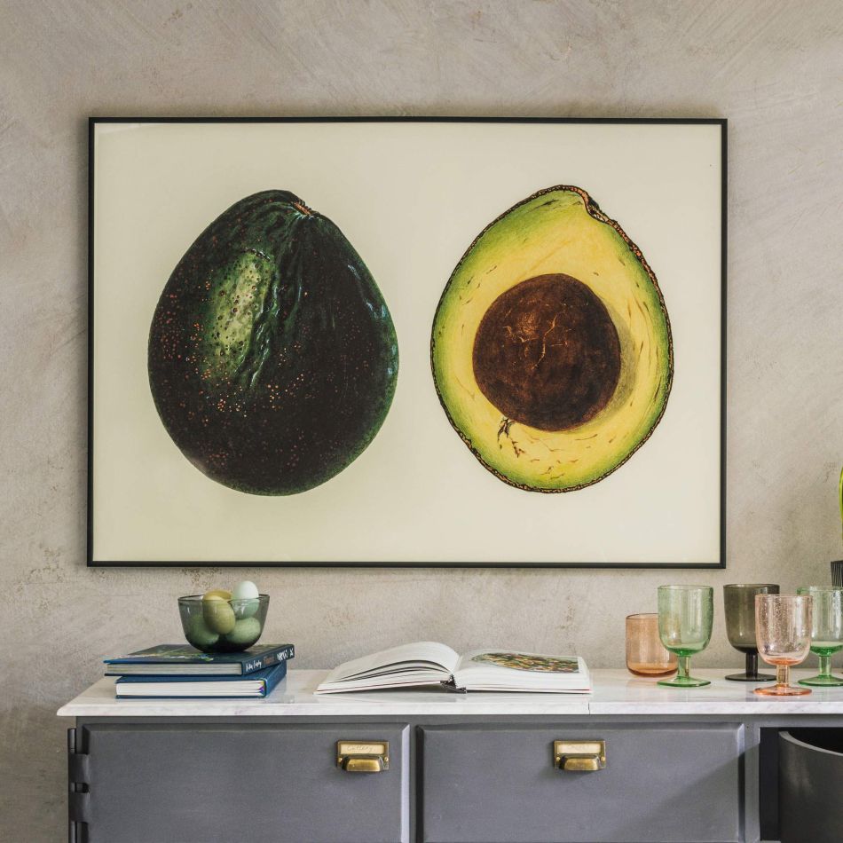 Large Framed Avocado Print