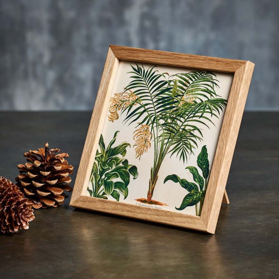 Framed Square Palm Print