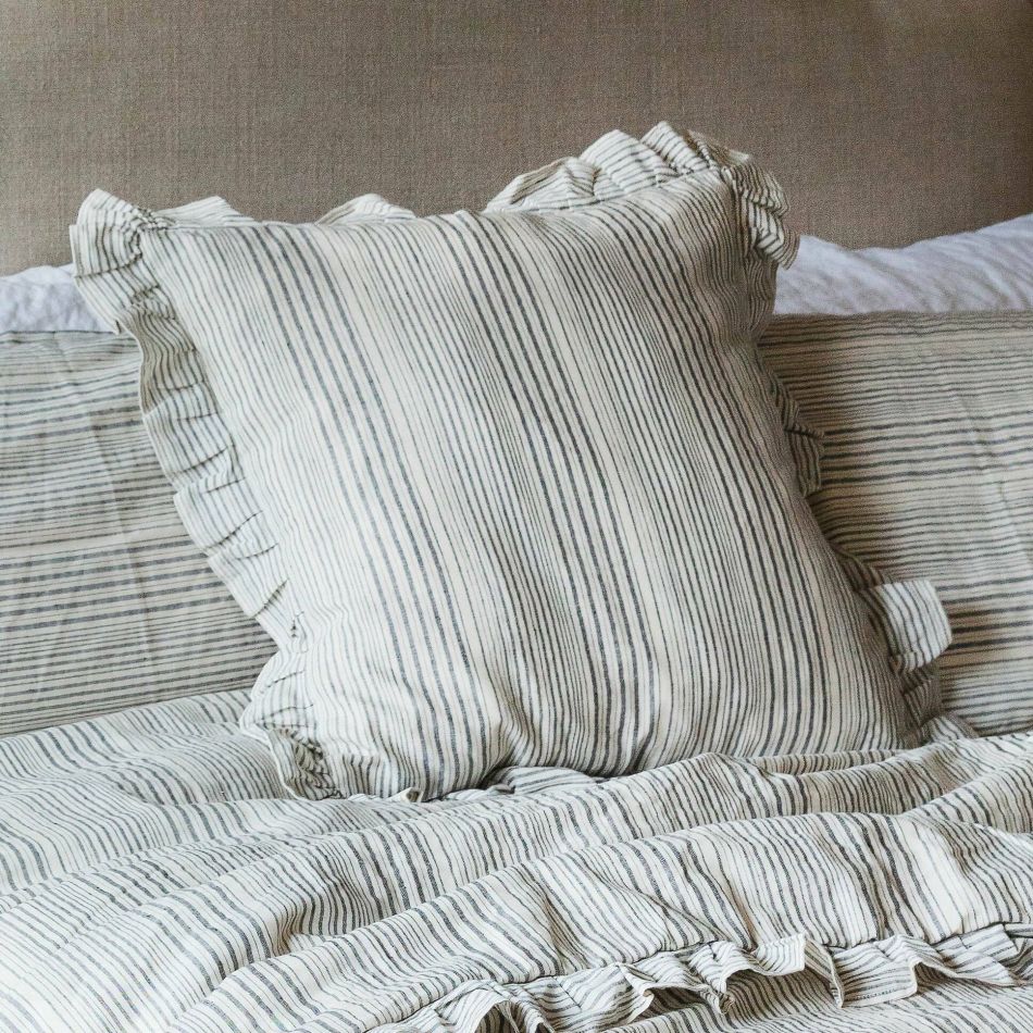 Annika Woven Stripe Cushion