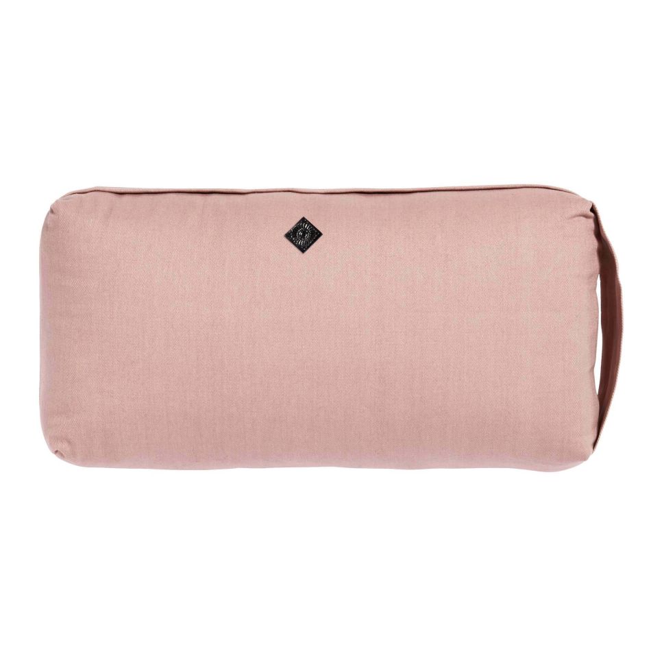 Small Pale Pink Yoga Bolster