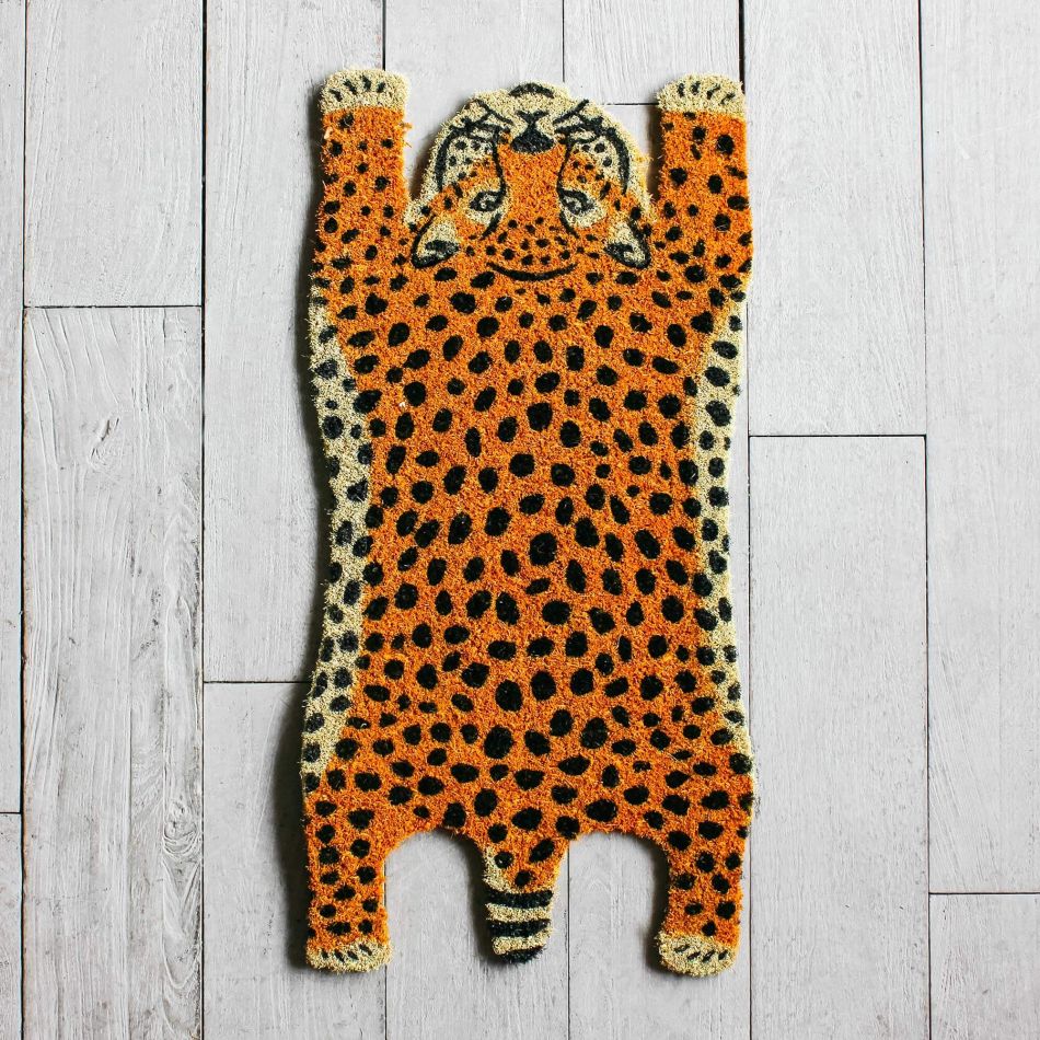 Cheetah Doormat 38 x 75cm