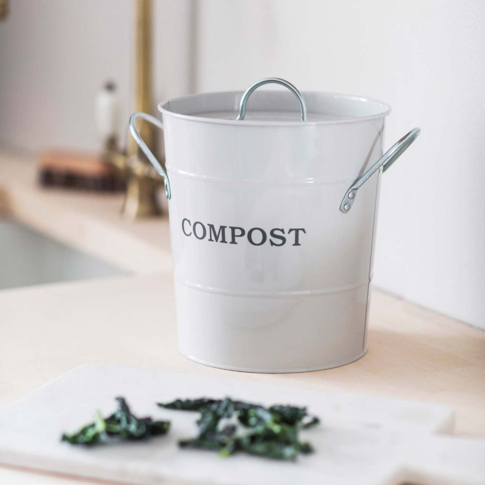 Chalk Compost Bucket