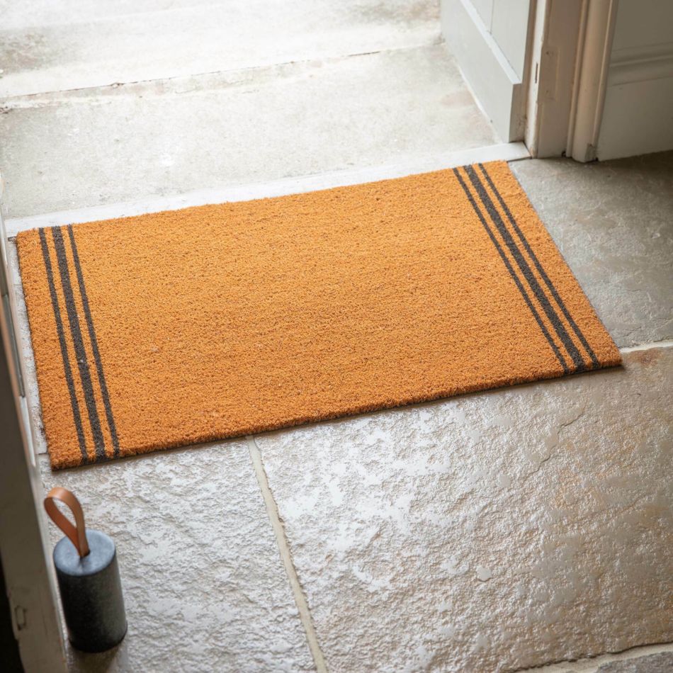 Large Coir Stripe Doormat