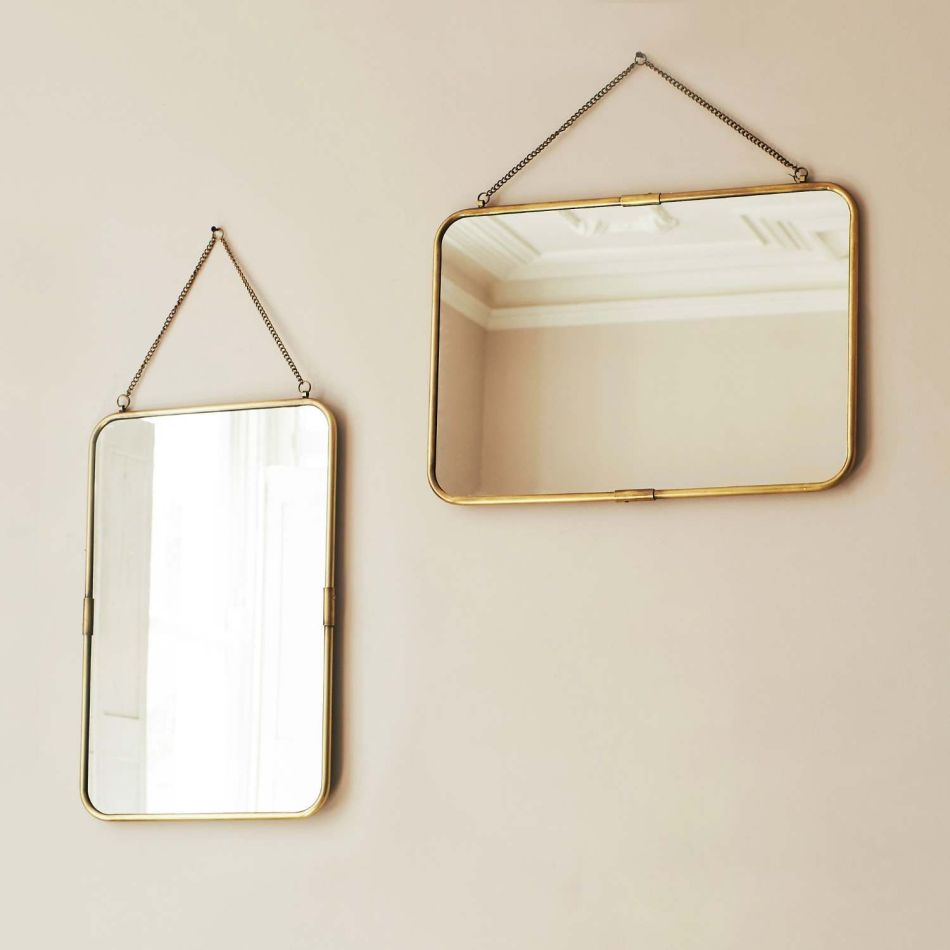 Gold Carriage Mirrors