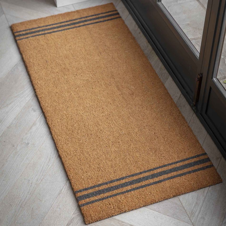 Triple Stripe Double Doormat