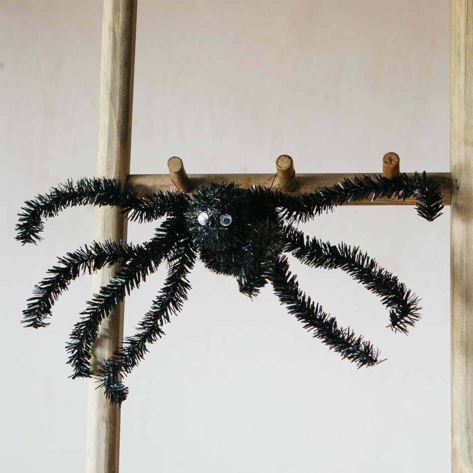 Black Tinsel Spider
