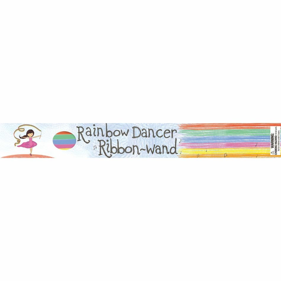 Rainbow Dancers Ribbon Wand