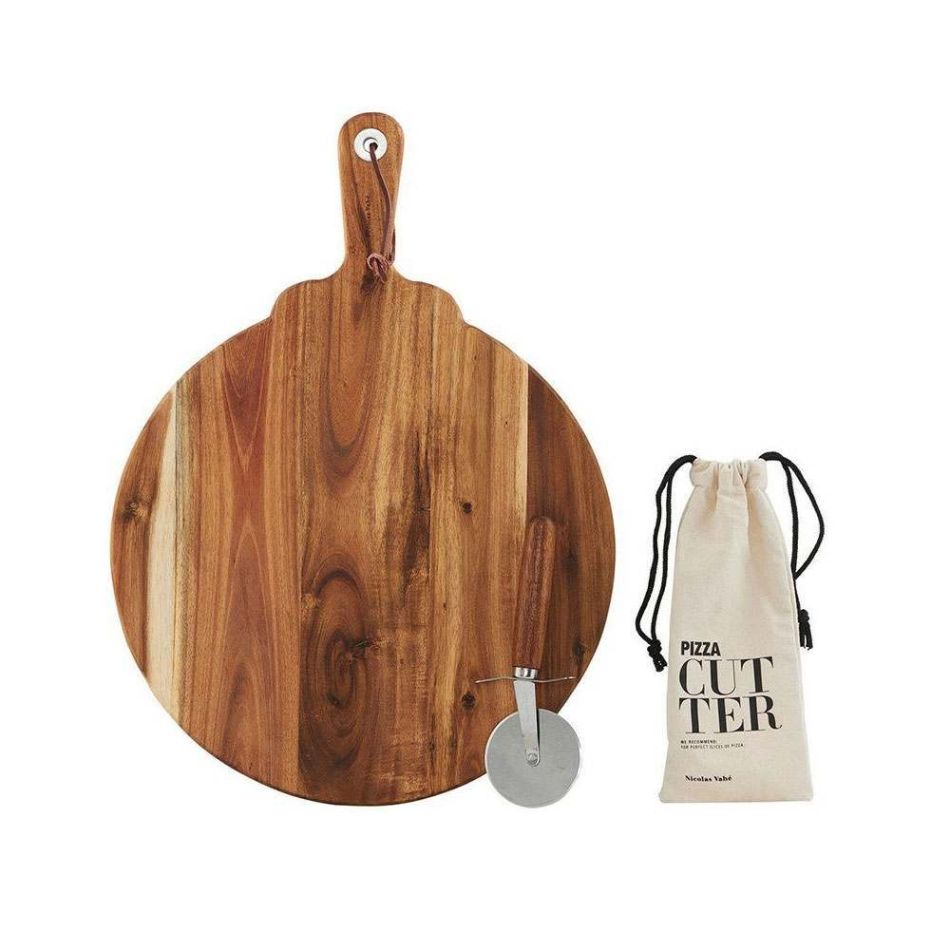Pizza Cutter And Board Set