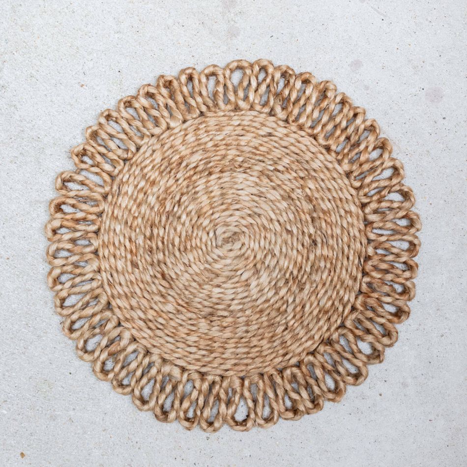 Jute Looped Placemat
