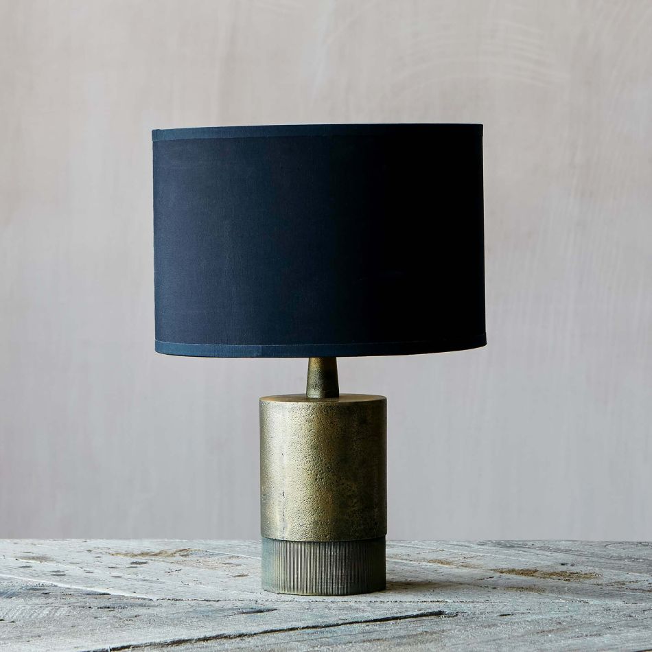Benedict Short Bronze Bedside Table Lamp