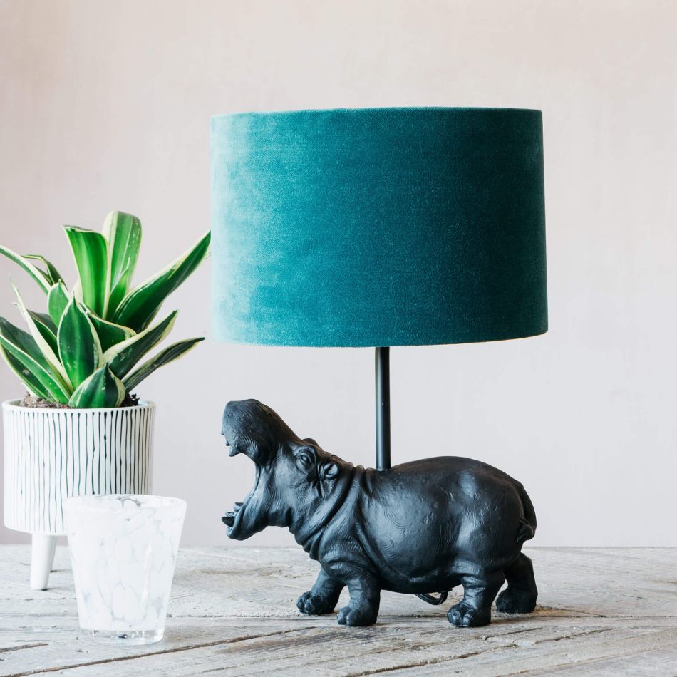 Helena Hippo Table Lamp | Graham & Green