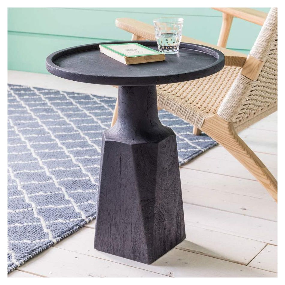 Edwin Round Square Side Table