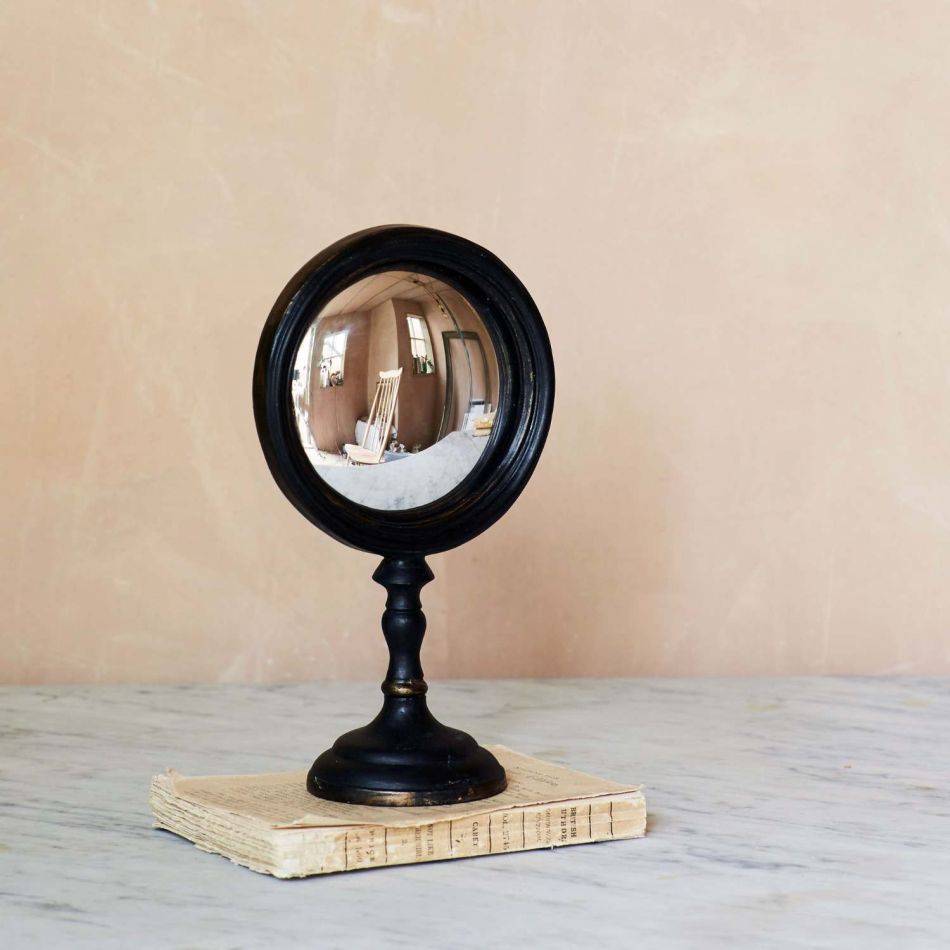 Small Convex Mirror on Stand