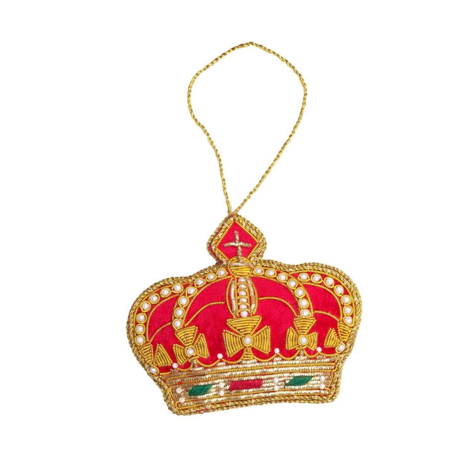 Red Royal Crown Decoration
