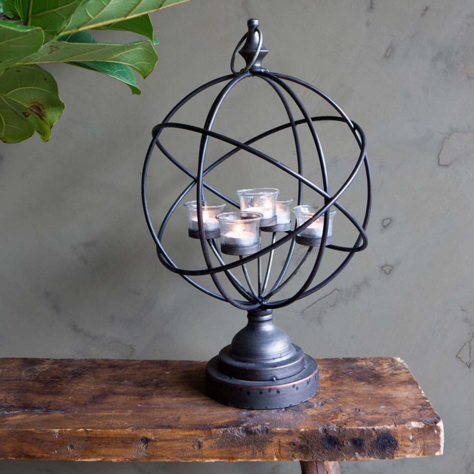 Globe Metal Lantern