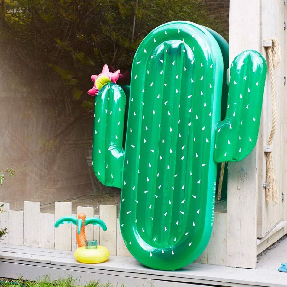 Inflatable Cactus Pool Float