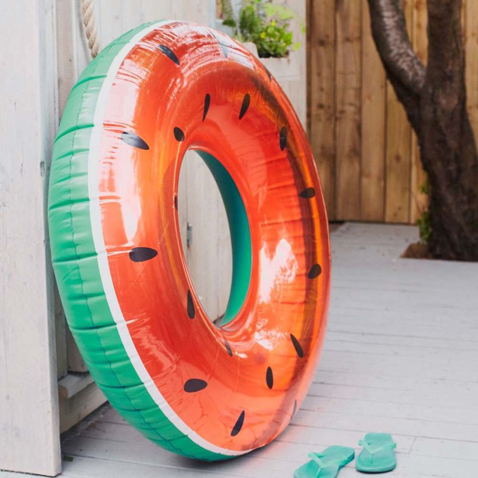 Inflatable Watermelon Pool Ring