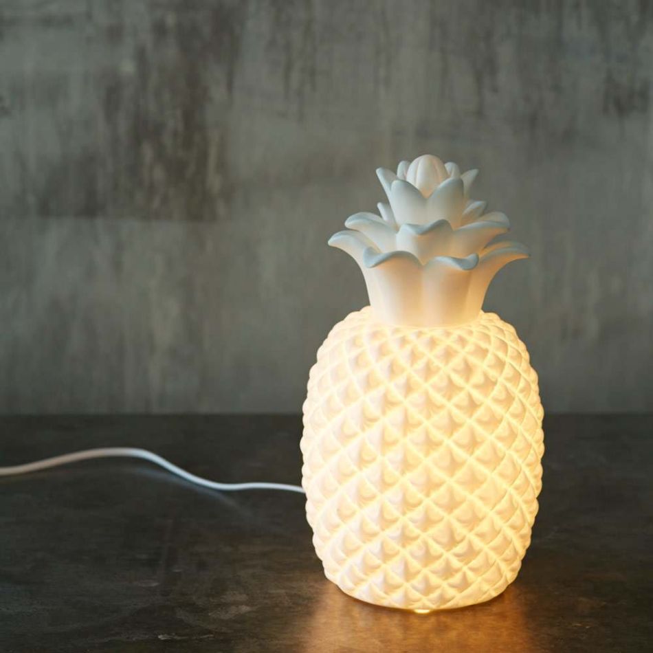 Ceramic Pineapple Lamp
