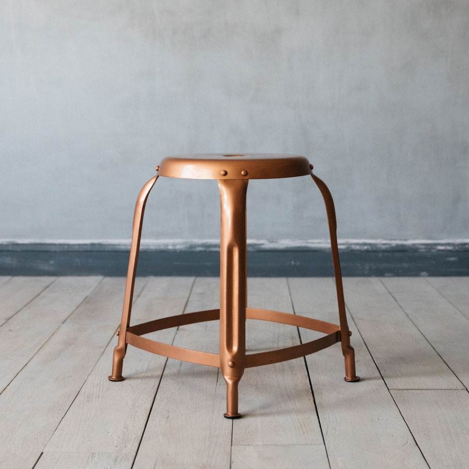 Isaac Copper Stool 