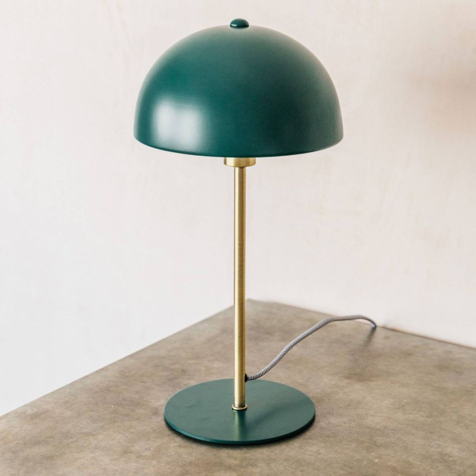 Green Bonnet Table Lamp