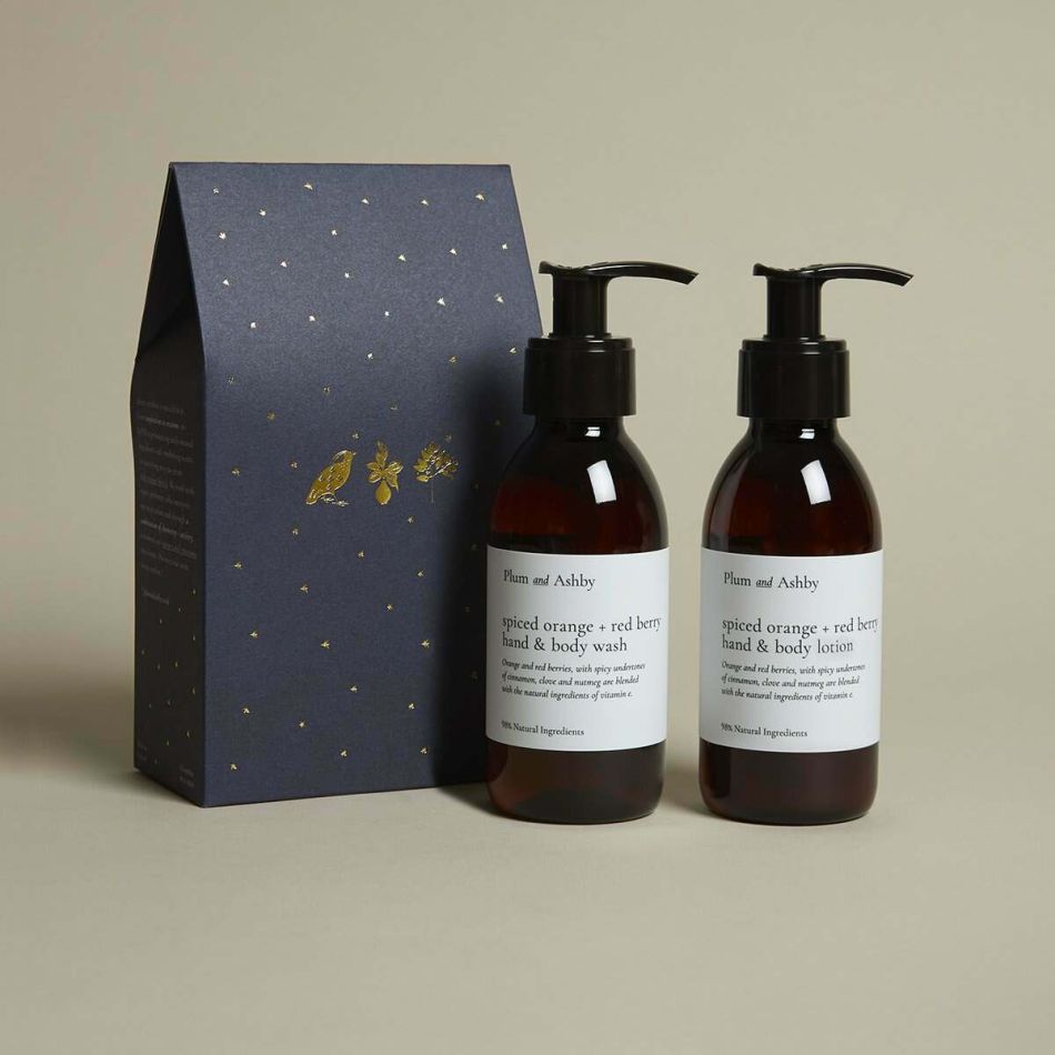 Spiced Orange and Berry Wash and Lotion Set