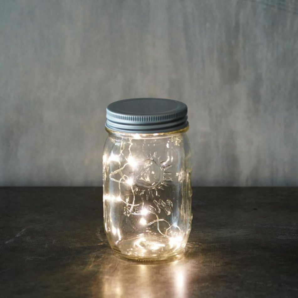 Jar With LED Lights