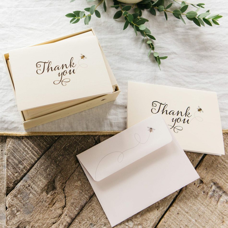 Bumble Bee Thank You Note