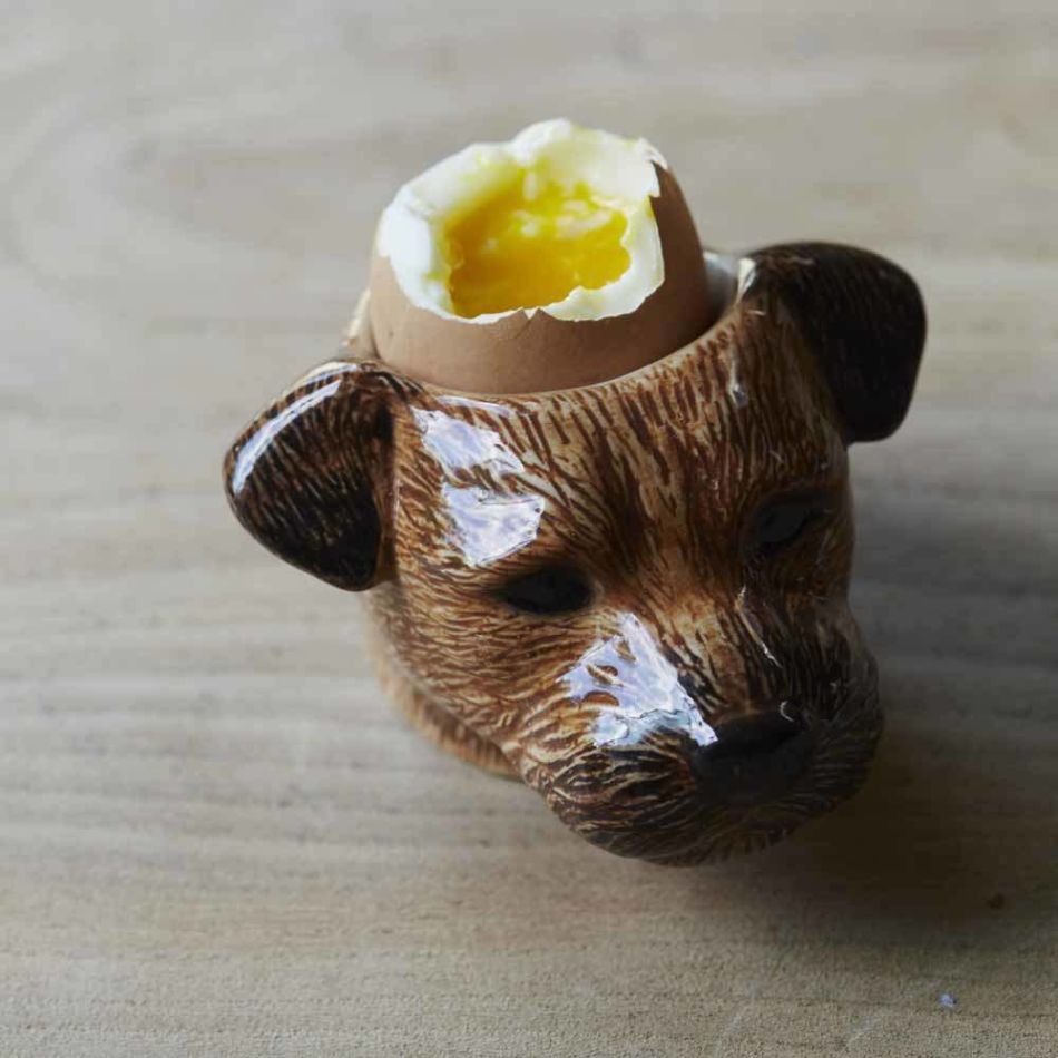 Border Terrier Egg Cup