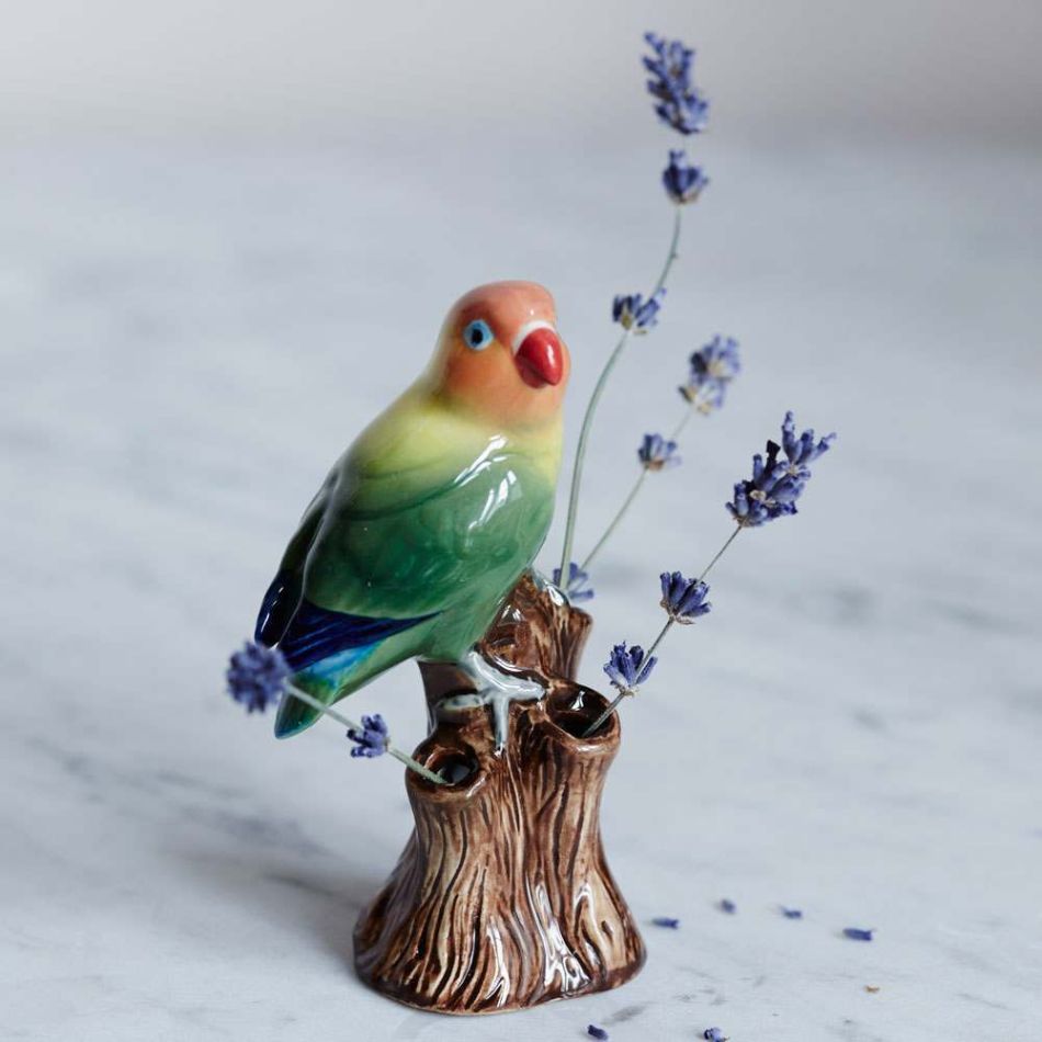 Love Bird Bud Vase 