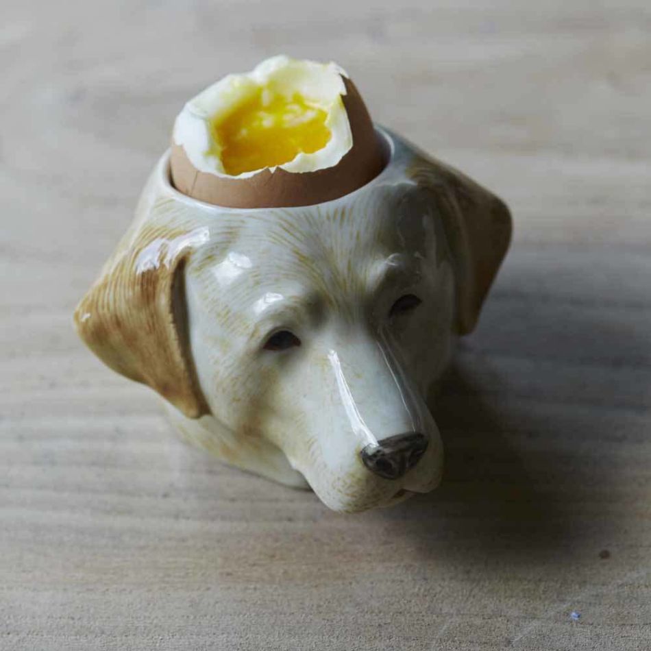 Golden Labrador Egg Cup